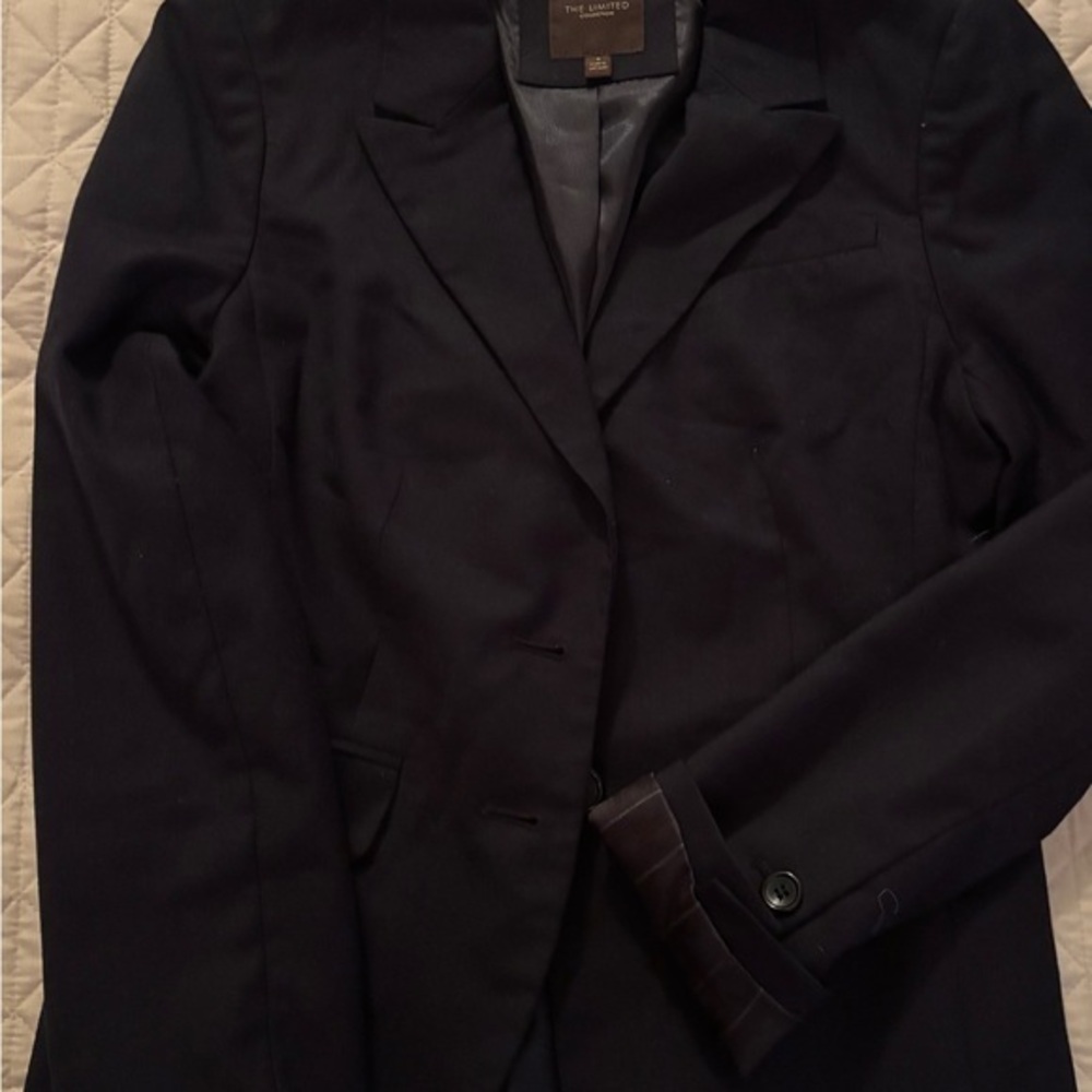 The Limited Black Blazer Classic Professional Style